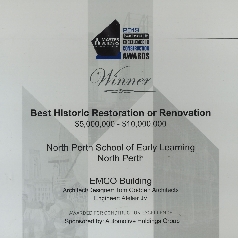 Best Historic Restoration or Renovation MBA Awards 2019